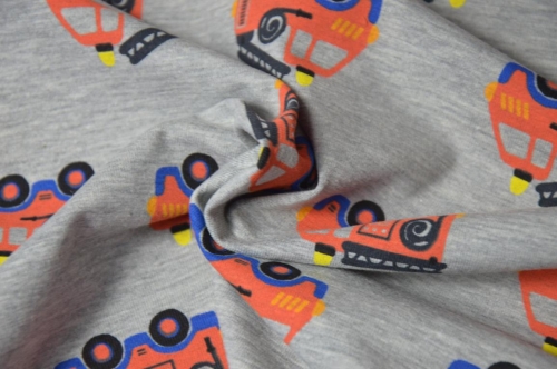 Jersey | Tatütata die Feuerwehr ist da | Grau meliert